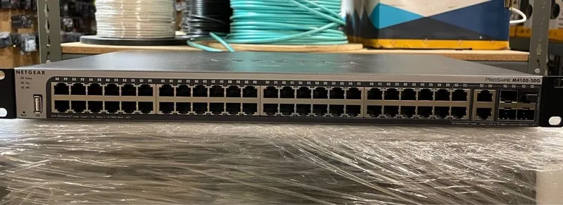 Коммутатор NetGear M4100-50G ProSafe 50 Port Managed Switch Gigabit L2+ Rackmoun