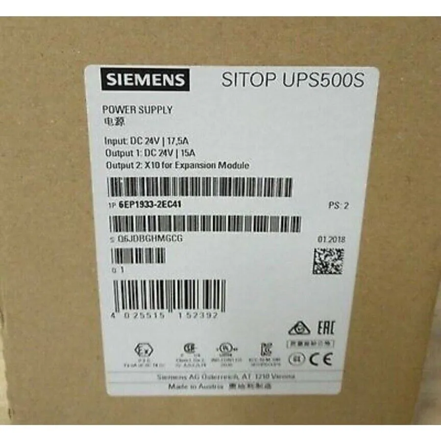 Блок питания 6EP1933-2EC41 SITOP UPS500S Power Supply