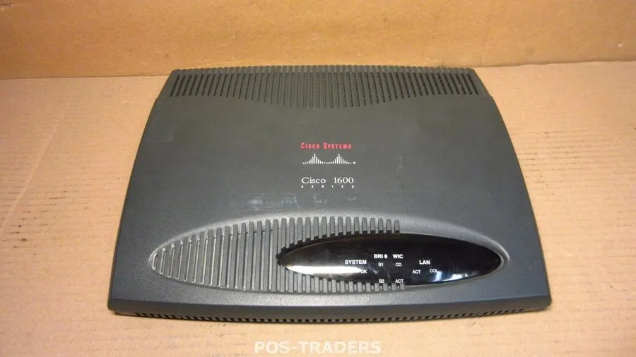 Маршрутизатор Cisco 1601 Ethernet Serial Modular Router 1600 Series ISDN Network
