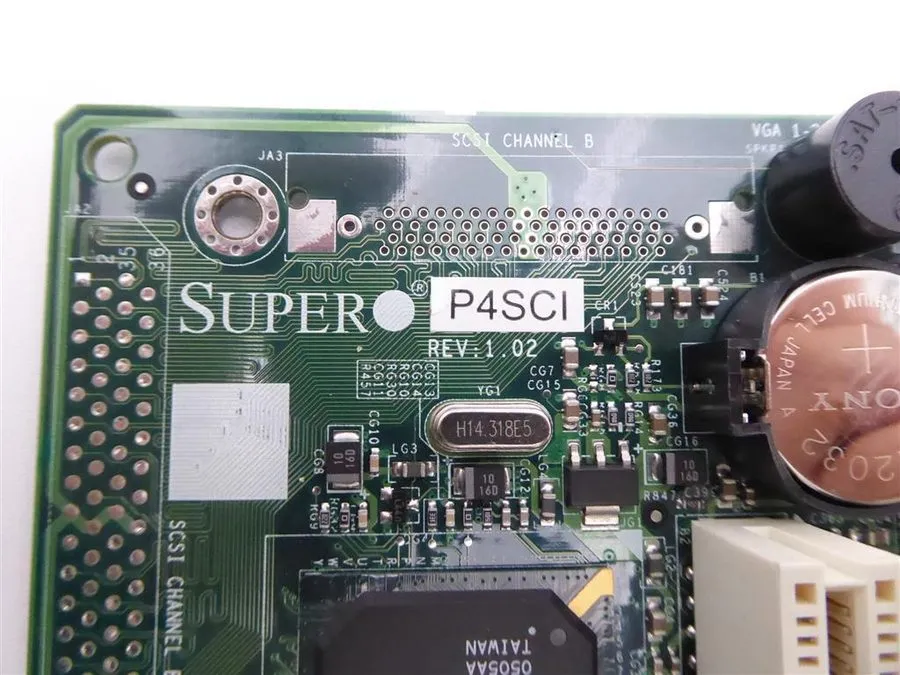 Материнская плата SuperMicro P4SCI Rev:1.02 Socket 478 Motherboard — фото лота 1