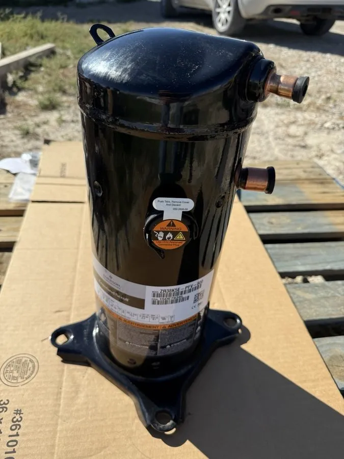 Компрессор Compressor/ Copeland ZR38K5E-PFV-800 Scroll/ HP 3-4.25/ 208-230V, 1 P
