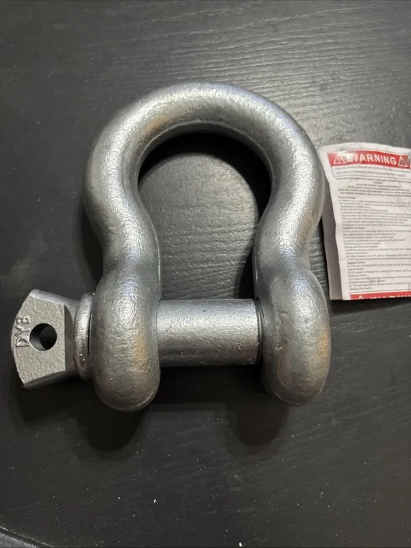 Такелажная скоба Zoro Select 55Ay26 Anchor Shackle, 36, 000 Lb, Alloy Steel