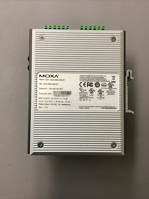 IIoT-устройство MOXA EDS-508A-MM-ST Ethernet Switch