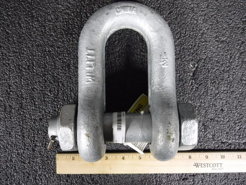 Такелажная скоба 2MWX4 Safety Pin Shackle, Body, 34000Lb, 1 1/2" (DR)