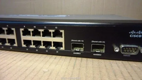 Коммутатор Linksys SRW2024 24 Port 10/100/1000 Gigabit Ethernet Network Switch