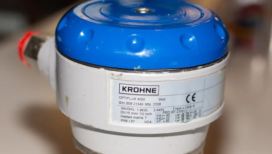 Датчик давления Krohne Optiflux 4000 magnetic flowmeter 1/2" IP66/67 DN15 mm