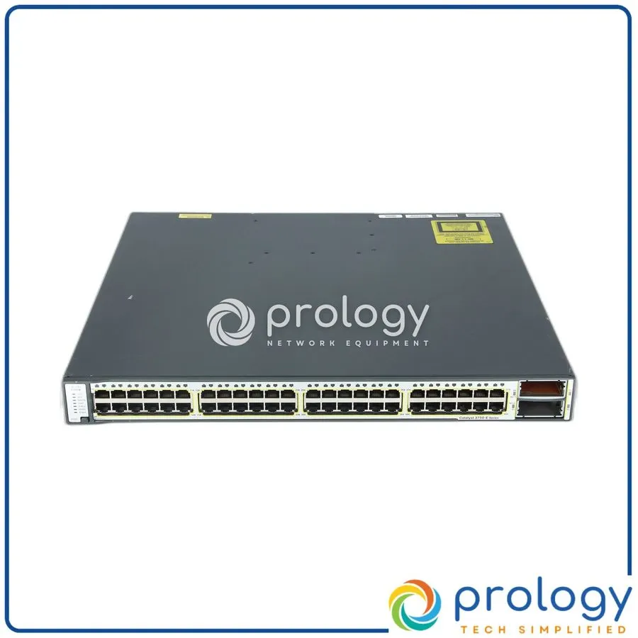 Коммутатор Cisco Catalyst 3750E WS-C3750E-48TD-S 48 Port Gigabit Switch 2 10Gb o