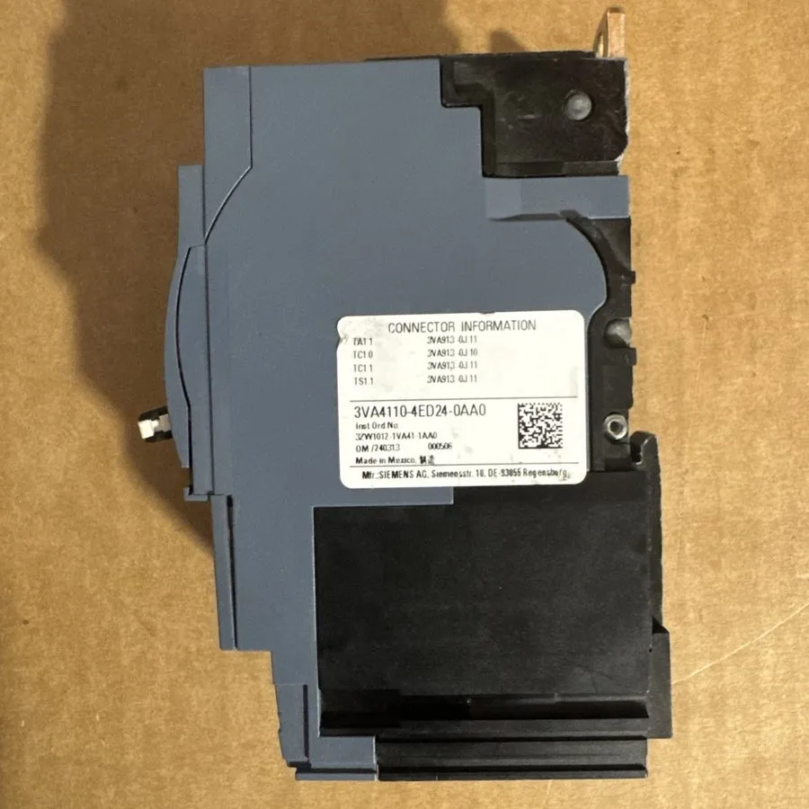 Автоматический выключатель 1-SIEMENS 3VA4110-6ED34-0AA0 3 POLE 100A 3VA4 CIRCUIT