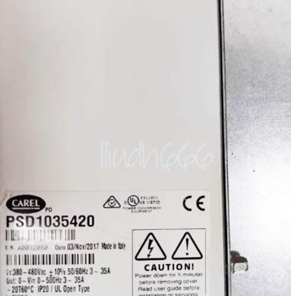 Климатическое оборудование CAREL PSD1035420 inverter speed drive