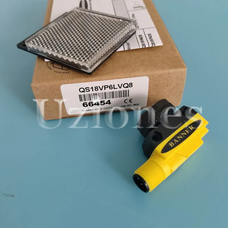 Фотоэлектрический датчик Banner QS18VP6LVQ8 Photoelectric Sensor Non-Polarized R — фото лота 2