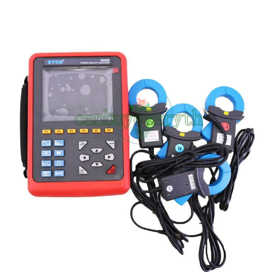 Анализатор ETCR5000+040B Multi-functional Power Quality Analyzer 3 Phase Power A