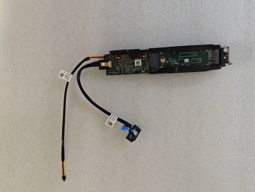 Сервер Dell R7525 R6525 Boss card S2 Hot plug PKH3T 0PKH3T w/ cables RC77R YRM6H