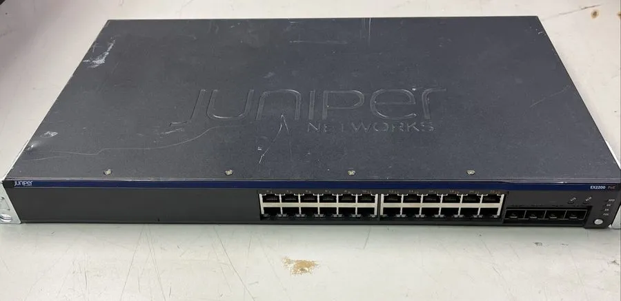 Коммутатор Juniper EX2200-24P-4G 24 Port POE Gigabit Managed Ethernet Switch