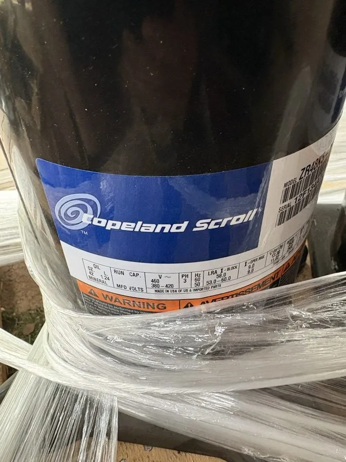 Компрессор Emerson Climate Technologies Copeland ZR48K5-TFD-800 Scroll Compresso