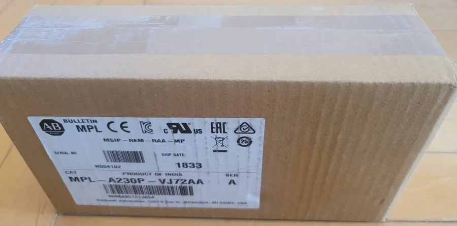 Серводвигатель Allen Bradley MPL-A230P-VJ72AA Servo Motor 230VAC 5000RPM