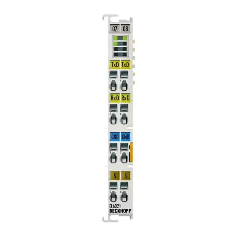 Модуль ввода-вывода Beckhoff EL6022 EtherCAT Terminal, 2-channel, Serial, RS422/