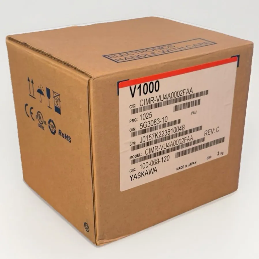Частотный преобразователь Yaskawa CIMR-VU4A0002FAA V1000 AC Drive REV C 380-480V