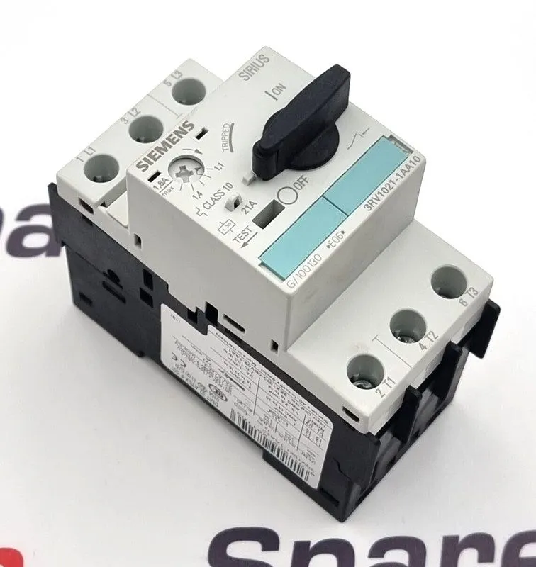 Автоматический выключатель SIEMENS 3RV1021-1AA10 Motor Protection Circuit Breake
