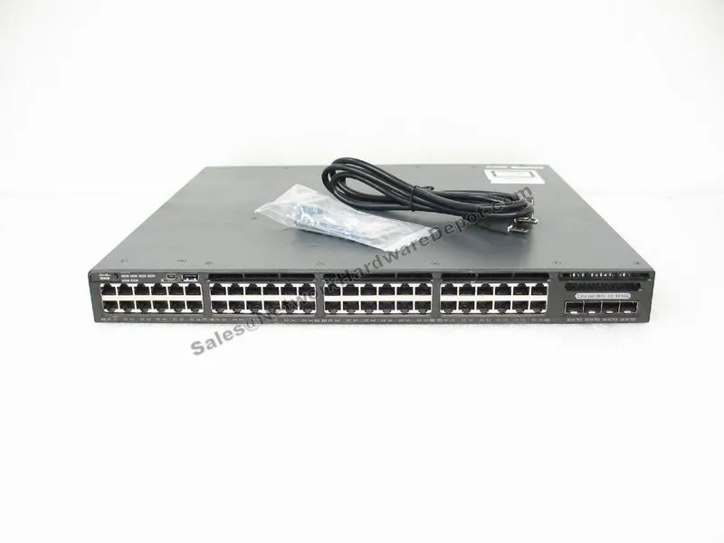 Коммутатор Cisco WS-C3650-48TQ-S 48-Port 4x 10GB SFP+ w/ AC Power 1 Year