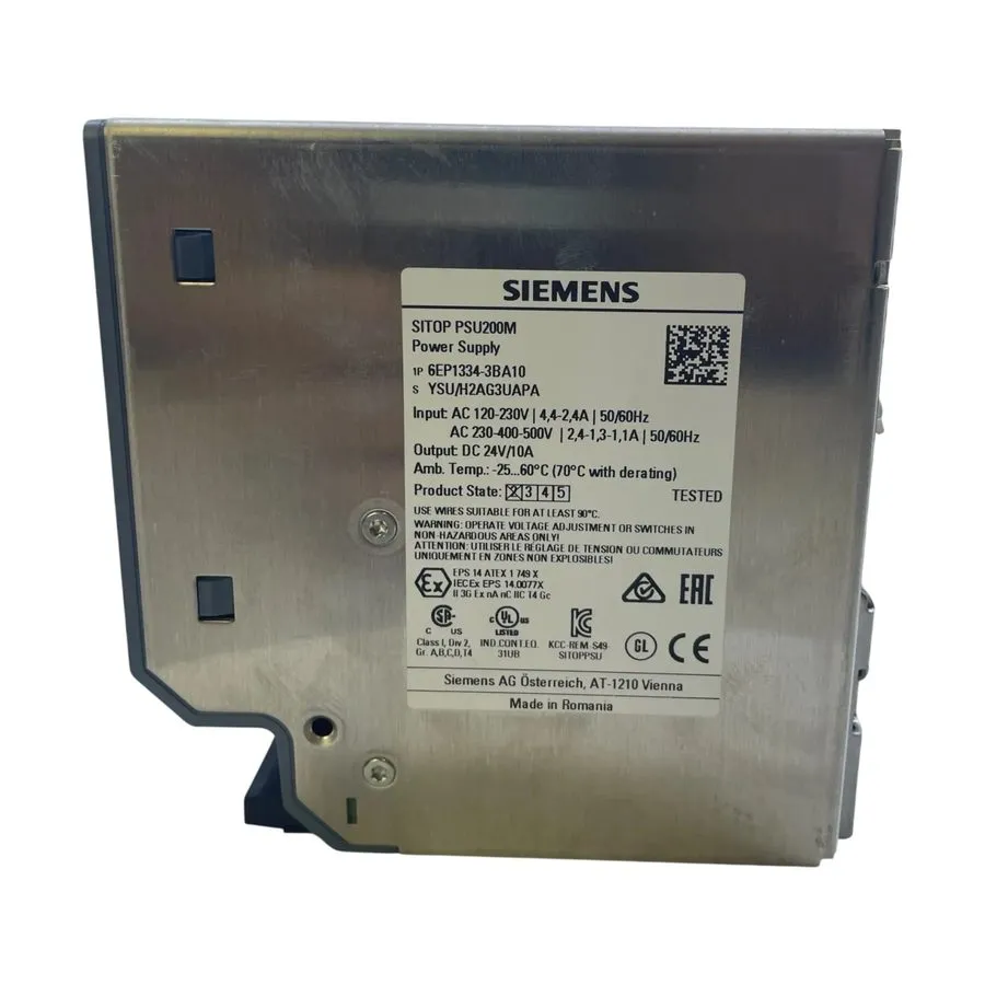 Блок питания Siemens SITOP PSU200M 10 A power supply 6EP1334-3BA10