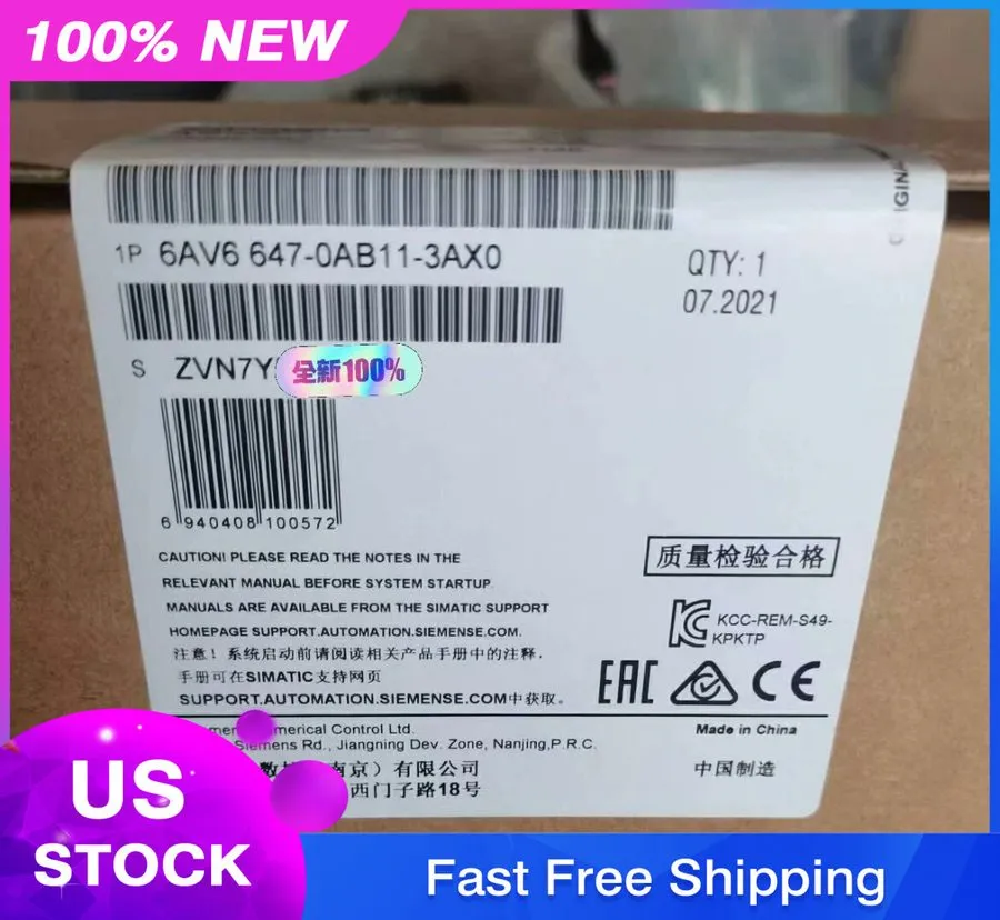 Панель оператора Siemens 6AV6647-0AB11-3AX0 SIMATIC HMI Basic Panel