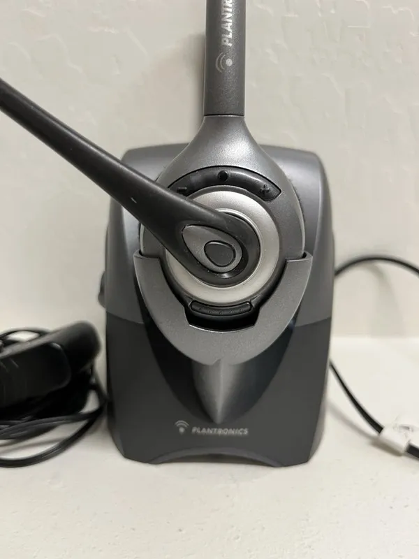 Plantronics Base Unit CS351 CS351N Supra Plus with Headset Works Great