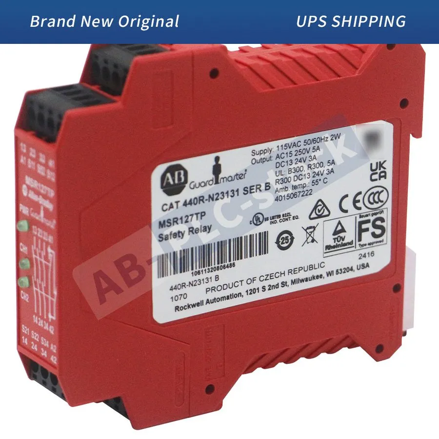 Реле безопасности Allen Bradley 440R-N23131 GuardMaster MSR127TP Safety Relay