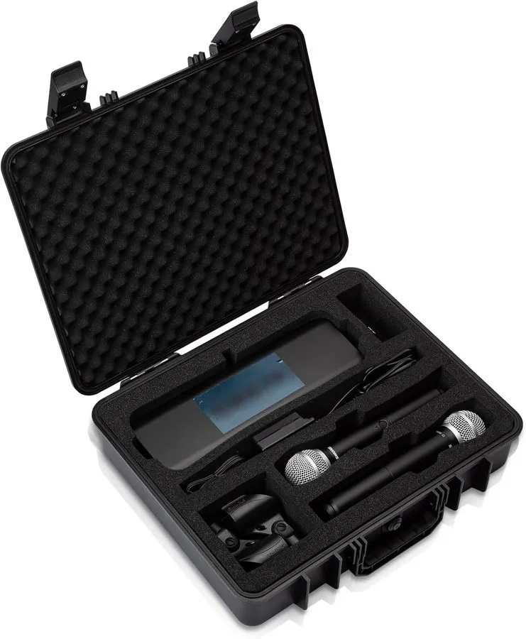 Микрофон Hard Shell Wireless Microphone Case для Shure BLX288 SM58 PG58 BETA58A 