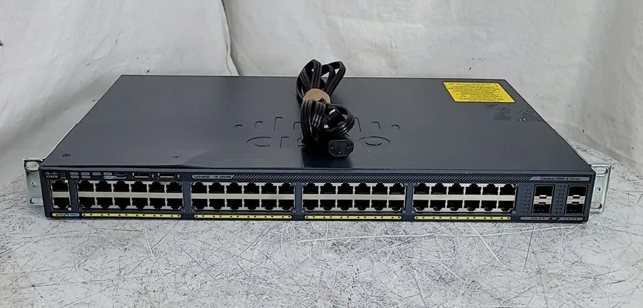 Коммутатор Cisco WS-C2960X-48TS-L C2960X 48-Port Gigabit PoE Ethernet Switch