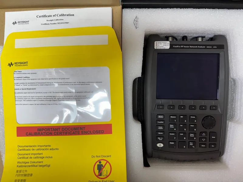 Анализатор цепей Keysight/ AGILENT N9923A FIELDFOX RF VECTOR NETWORK ANALYZER 6G