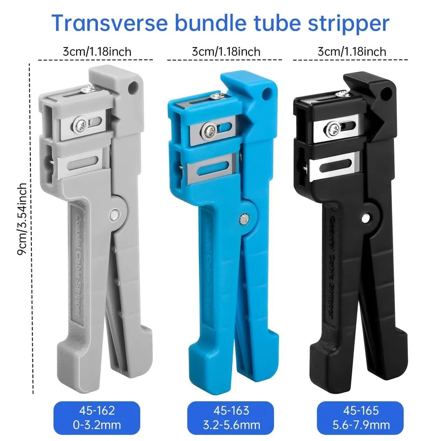 Стриппер Fiber Optic Cutter Tool 45-162 and 45-163 Coax Fiber Optical Cable Stri