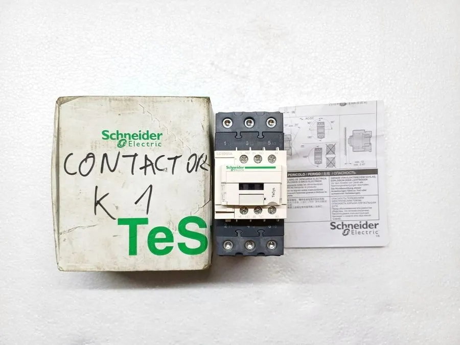 Контактор SCHNEIDER ELECTRIC LC1D65AP7 TESYS D CONTACTOR 3P 65A 230V AC COIL