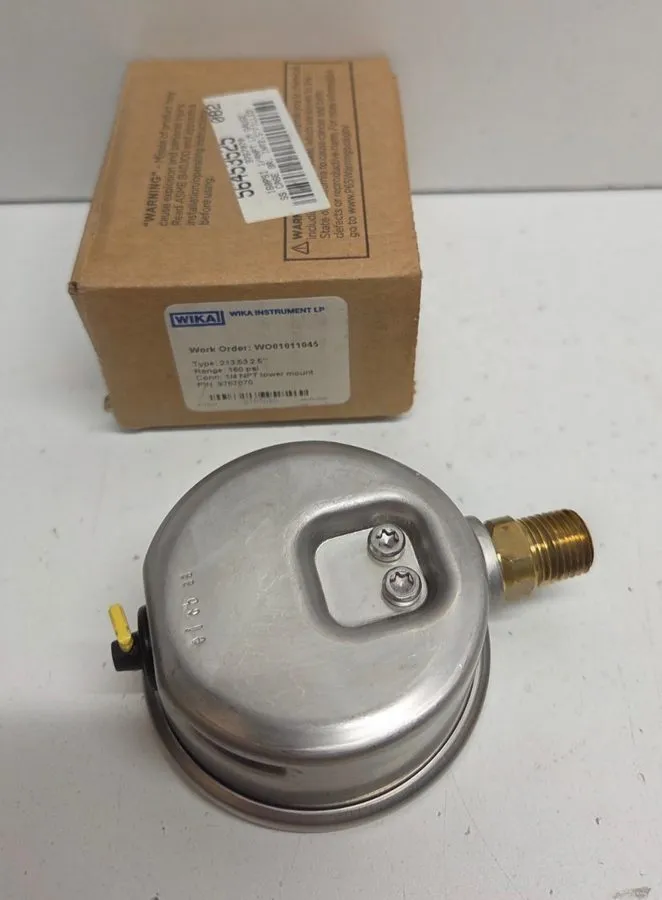 Трубопроводная арматура Wika 213.53 1/4" NPTLM 2.5" Utility Pressure Gauge 0-160
