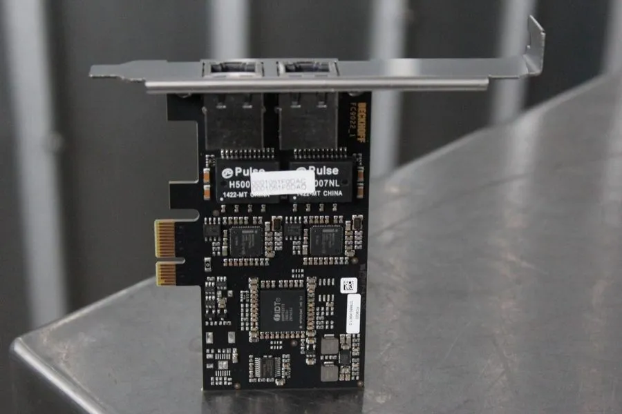 IIoT-устройство Beckhoff FC9022 Ethernet 2CH 1GBit Card FC9022_2 — фото лота 1