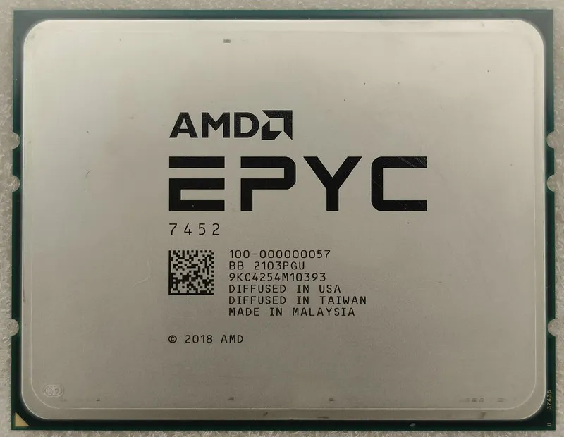 Модуль памяти AMD EPYC 7542 32C 2.9GHz 192M DDR4-3200 225W (Dell) (100-000000075