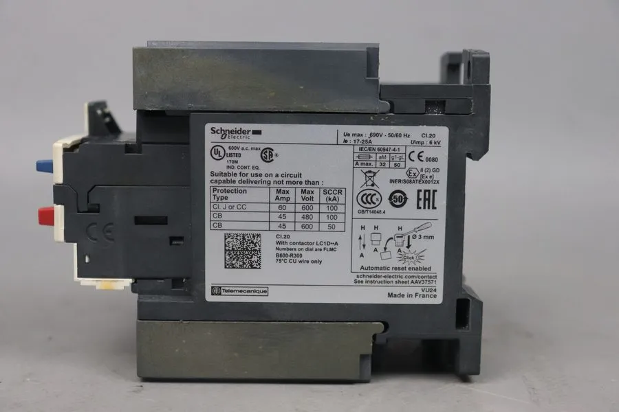 Реле защиты Schneider Electric LRD325L Motor Protection Relay 17-25A