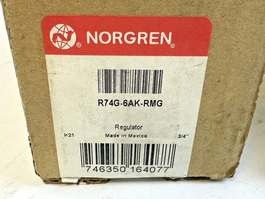 Трубопроводная арматура IMI Norgren R74G-6AK-RMG Air Pressure Regulator W-074
