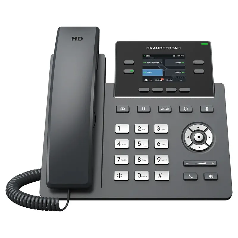 IP-телефон Grandstream GRP2612W IP Phone 4 Line WiFi PoE Color Display T7-A4