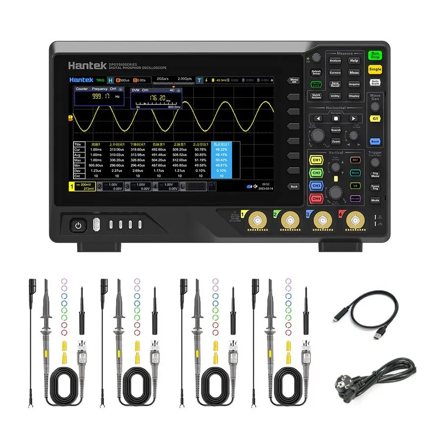 Осциллограф Hantek 5 IN 1 Digital Storage OScilloscope 100~500MHz Bandwidth 2GSa
