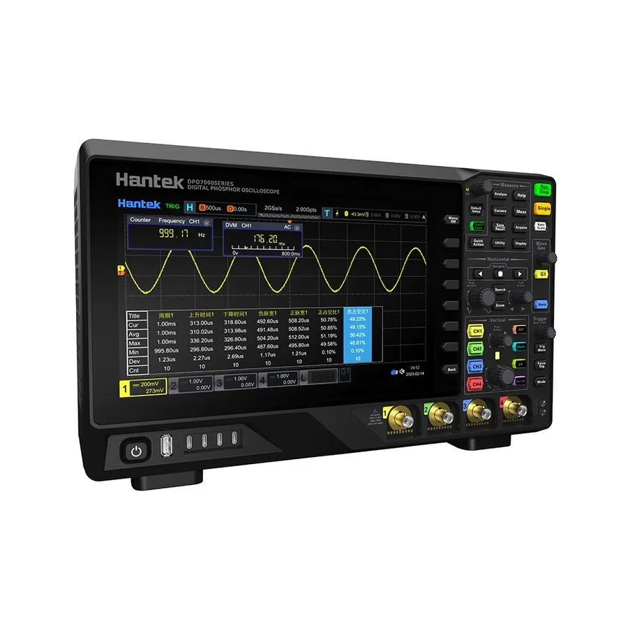 Осциллограф Hantek 5 IN 1 Digital Storage OScilloscope 100~500MHz Bandwidth 2GSa — фото лота 2