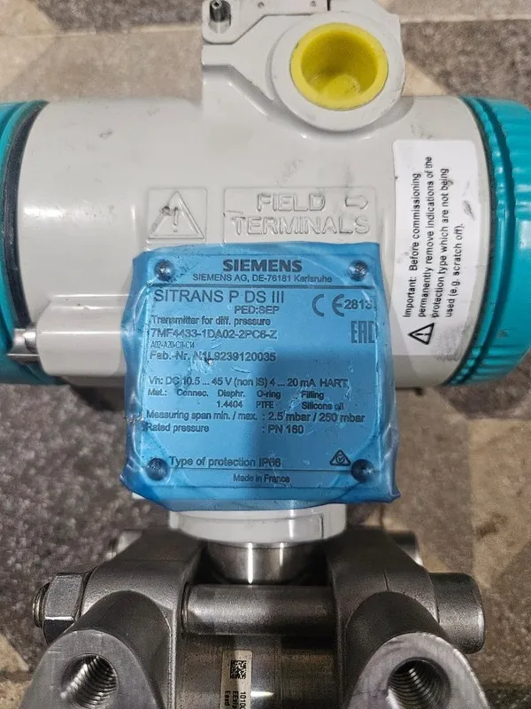 Датчик давления Siemens SITRANS P DS III 7MF4433-1DA02-2PC6-Z Differential Press