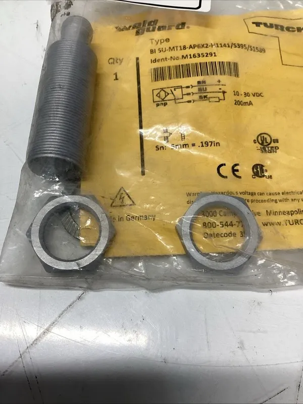 Датчик приближения Turck BI5U-MT18-AP6X2-H1141 Proximity Sensor #117N120 — фото лота 1