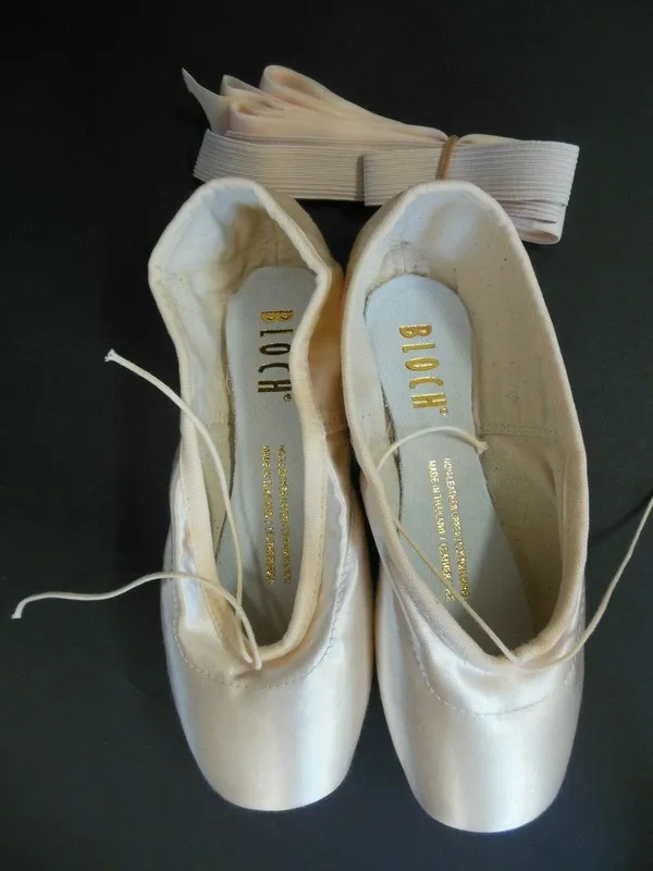 Сервер Bloch Synergy Med Shank Pointe Shoes $104.00 S0100L 6.5 1Y Pink Not Retur — фото лота 1