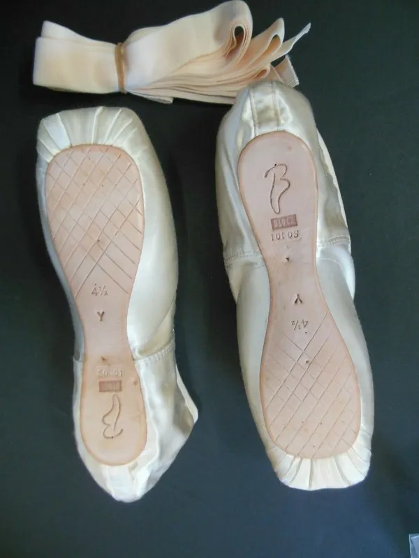 Сервер Bloch Synergy Med Shank Pointe Shoes $104.00 S0100L 6.5 1Y Pink Not Retur — фото лота 2