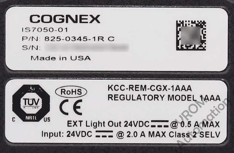Камера машинного зрения COGNEX IS7050-01 / INSIGHT In-Sight VISION SENSOR CAMERA