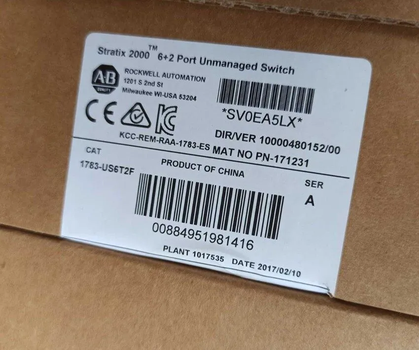 Коммутатор Allen-Bradley 1783-US6T2F Stratix 2000 Switch