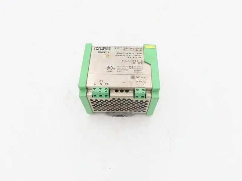 Блок питания PHOENIX CONTACT PS-230AC/24DC/1 QUINT 1 POWER SUPPLY