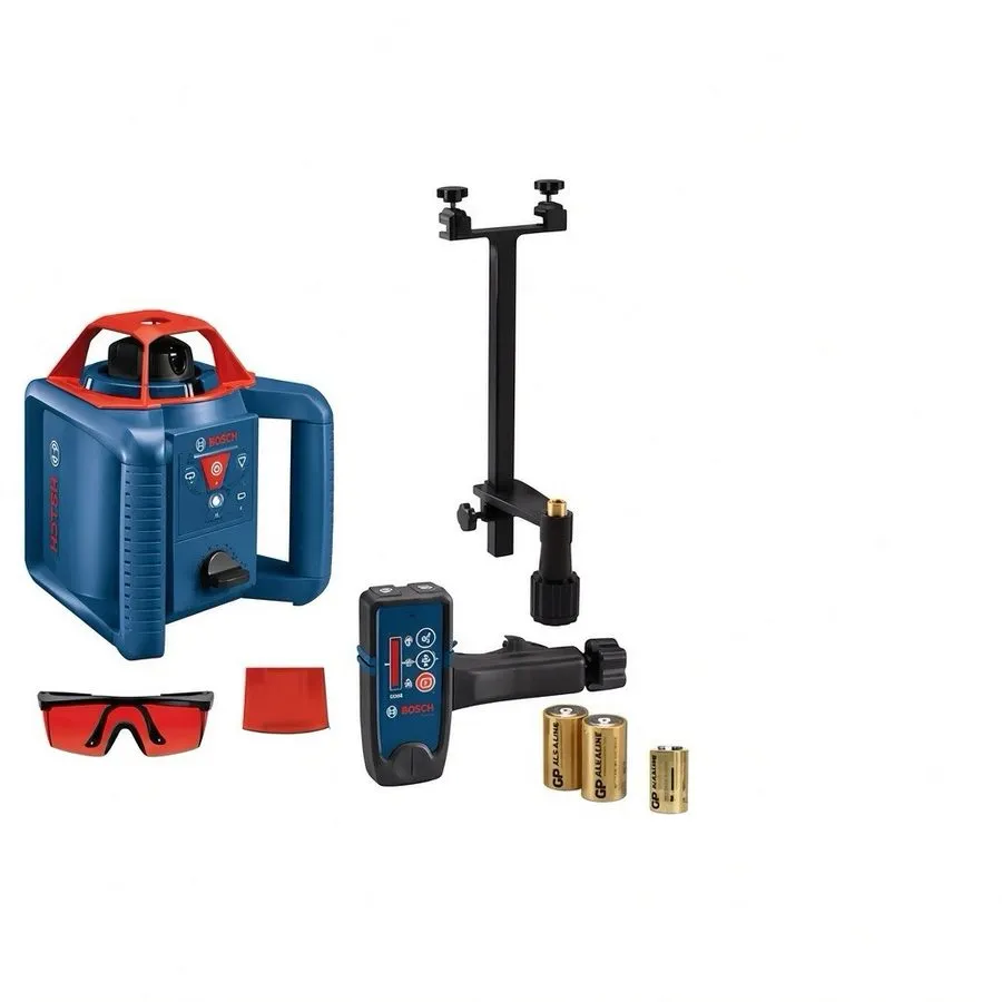 Нивелир Bosch GRL 800-20HV Rotary Laser Level 800ft Self Leveling In Hard Case — фото лота 1
