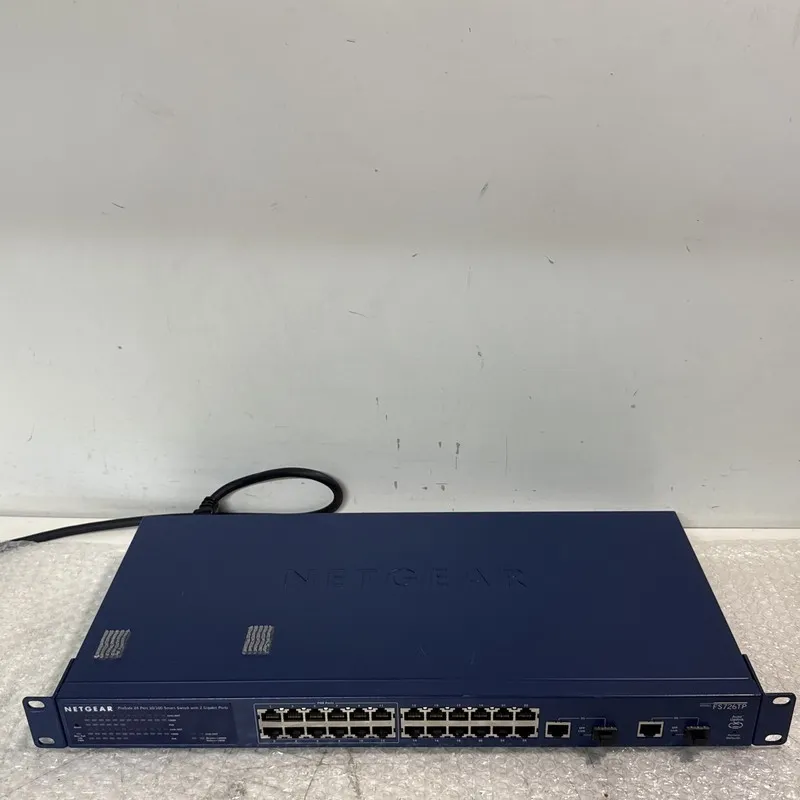 Коммутатор Netgear Prosafe FS726TP V1 24-Port 12-Port PoE Smart Ethernet Switch