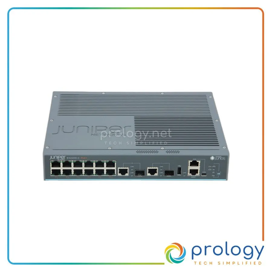 Коммутатор Juniper EX2200-C-12P-2G 12-Port PoE+ Compact Managed Switch